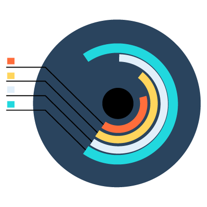 Cloud & Blockchain Icon