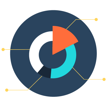 Cloud & Blockchain Icon